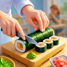 Biểu tượng Vua Đầu Bếp: Trò Chơi Nấu Ăn