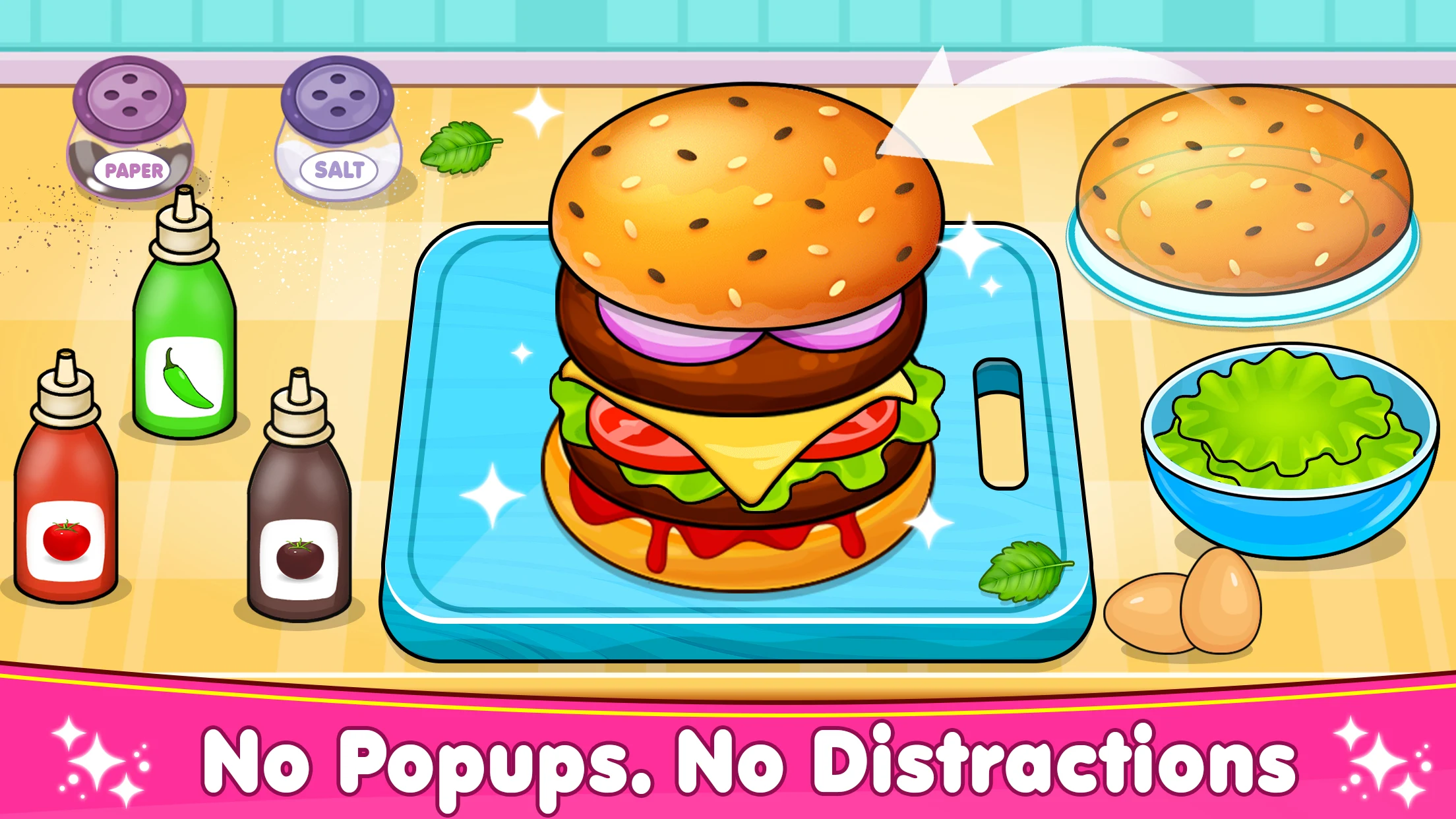 Kitchen Set Cooking Chef Time screenshot