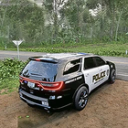 US Police Prado Parking 3D simgesi